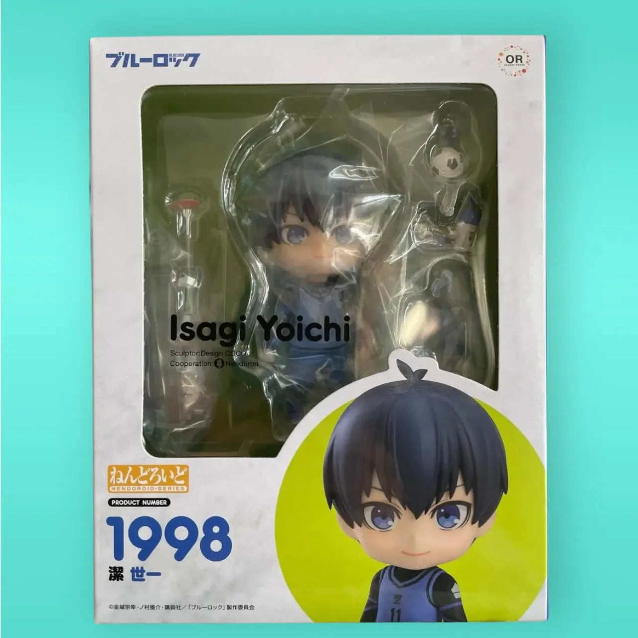 Blue Lock Nendoroid Action Figure Isagi Yoichi 10 cm Good Smile Company