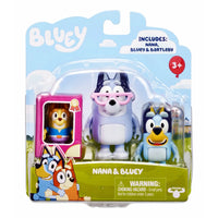 Thumbnail for Bluey 2 Pack Figures Dress Up Nana & Bluey - Unicorn & Punkboi