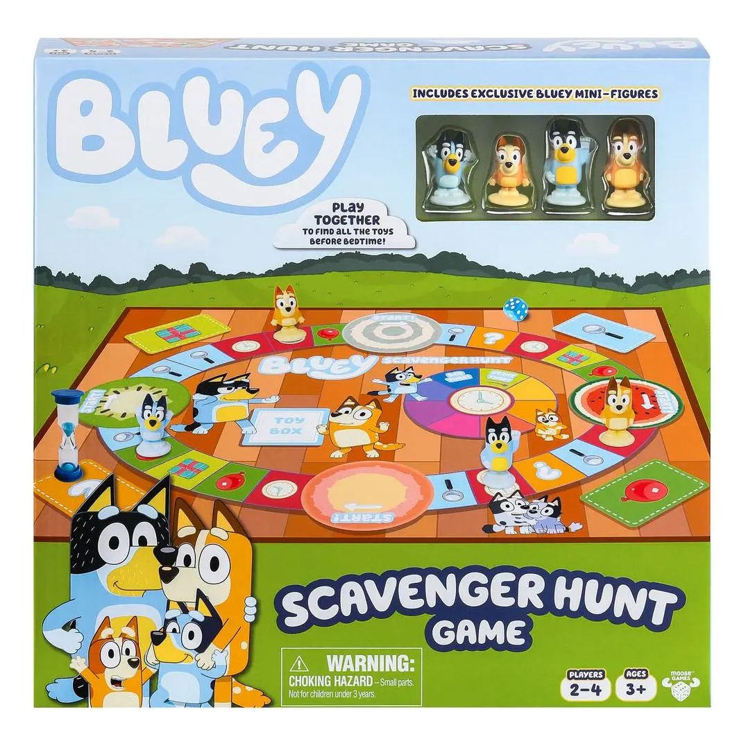 Bluey Scavenger Hunt Game Bluey