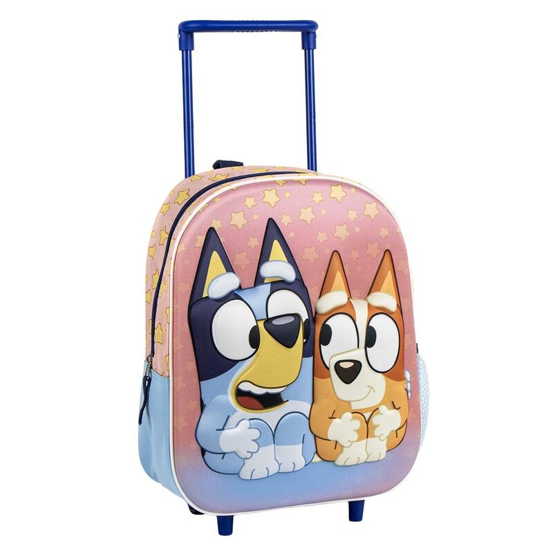 Bluey 3D Trolley 31cm Bluey & Bingo