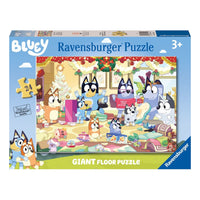 Thumbnail for Bluey Christmas 24 Piece Giant Floor Puzzle Ravensburger