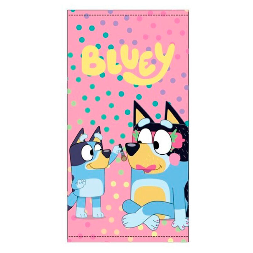 Bluey Pink Beach Towel