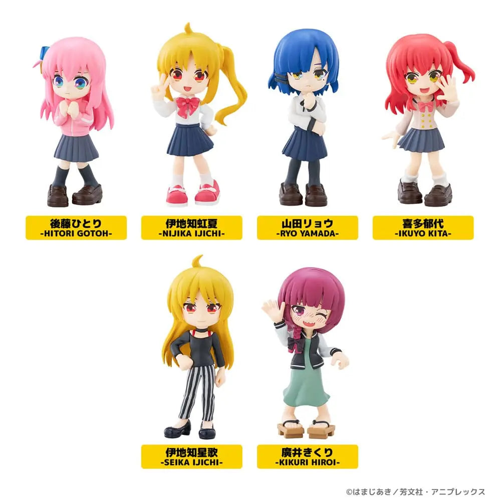 Bocchi the Rock! PalVerse PVC Figures 9 cm 6 Pack Bushiroad