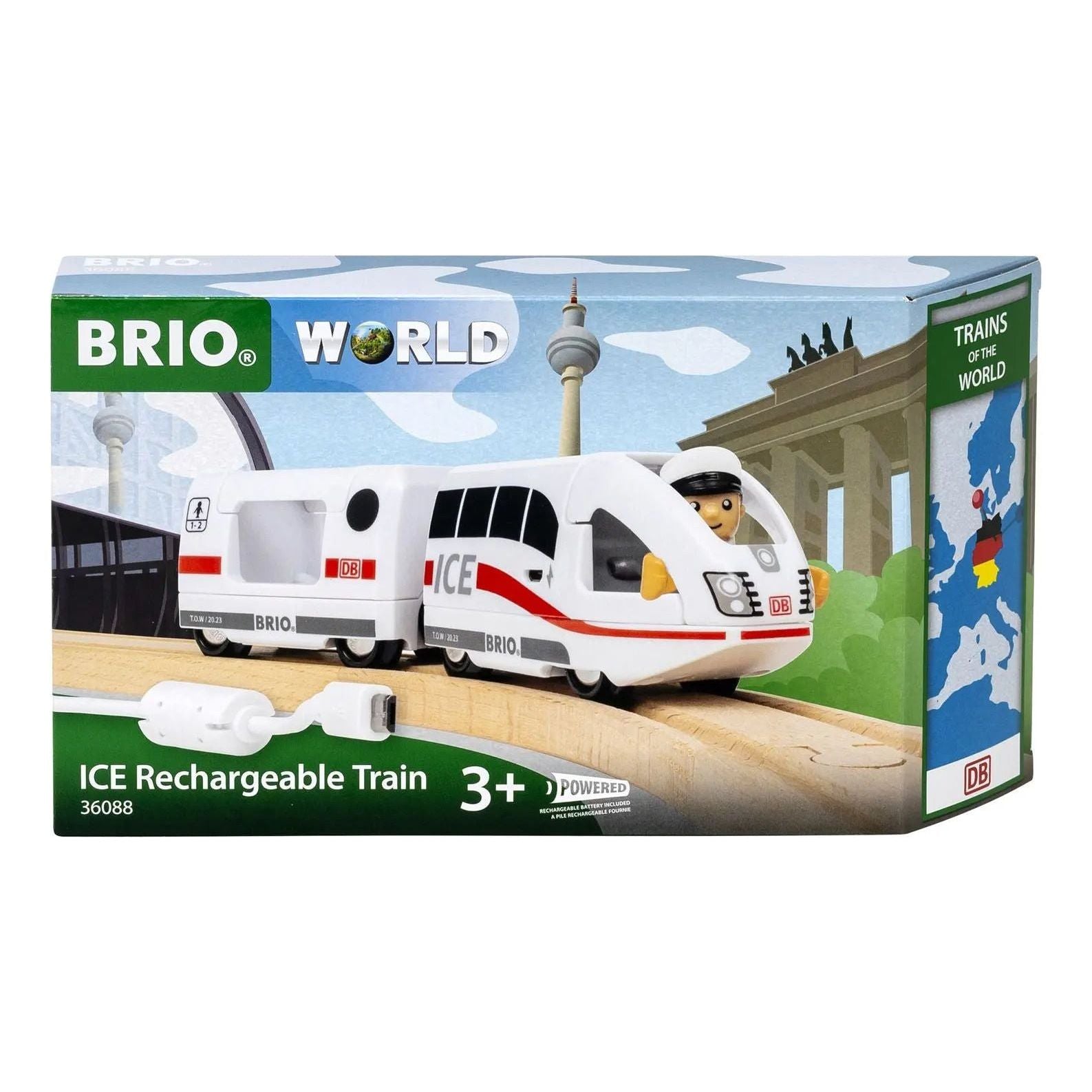 Motorised best sale brio train