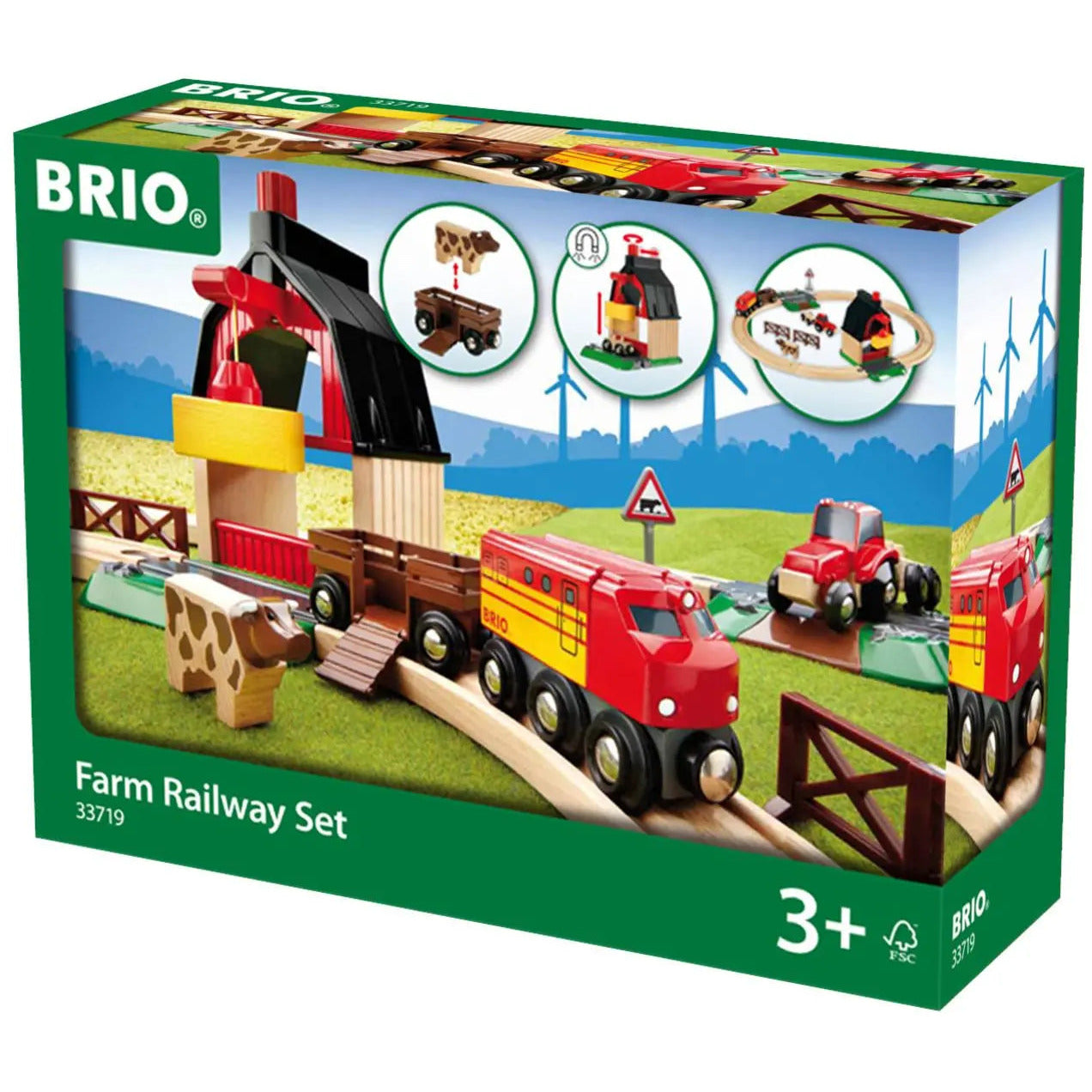Brio World Farm Railway Set BRIO