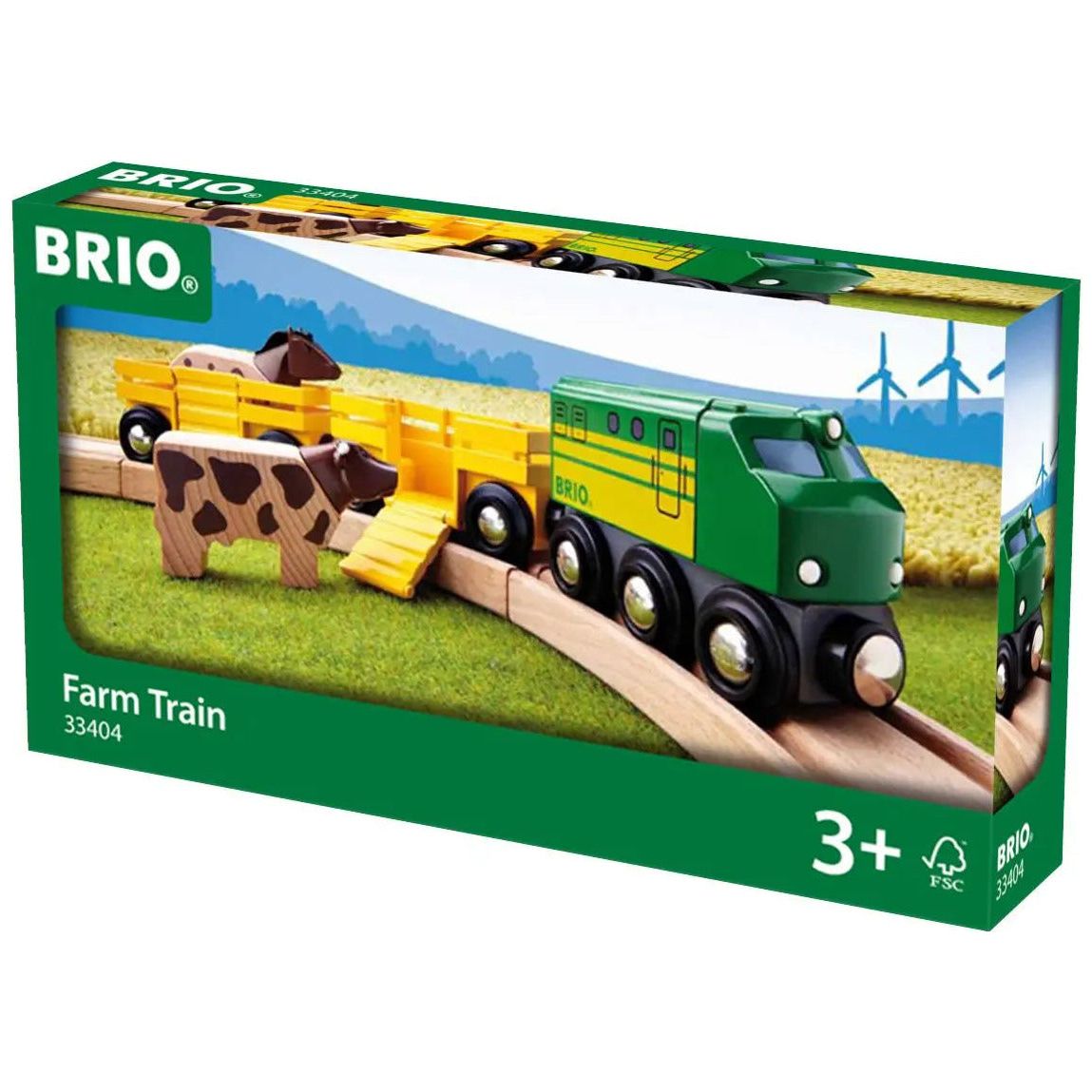 Brio World Farm Train BRIO