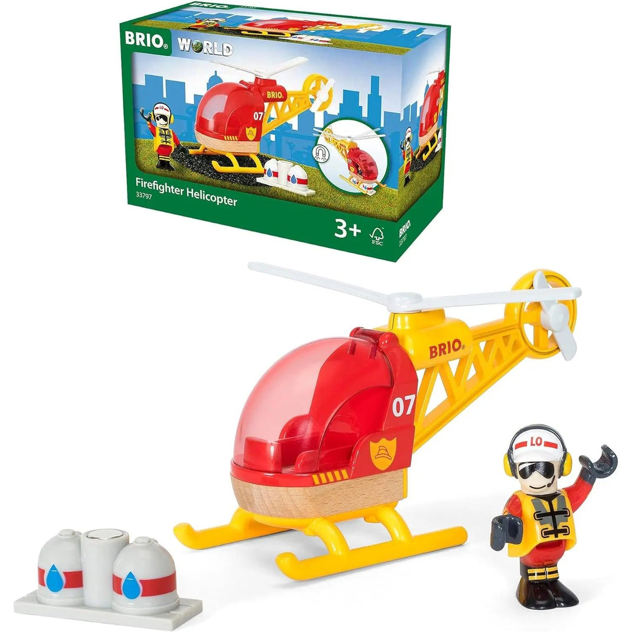 Brio World Firefighter Helicopter BRIO