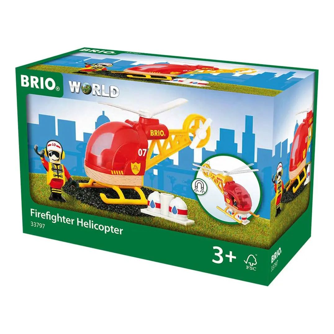 Brio World Firefighter Helicopter BRIO