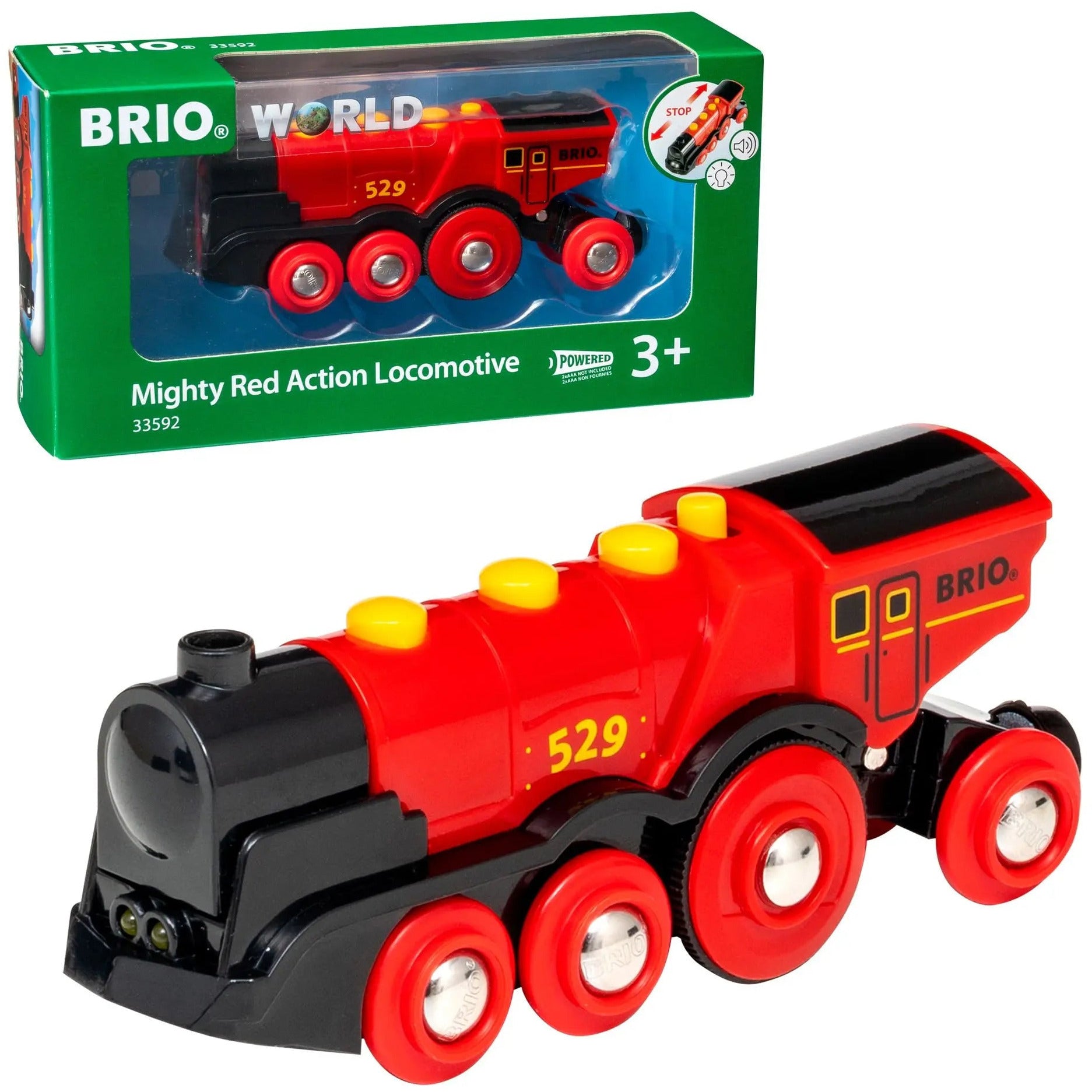 Brio World Mighty Red Action Locomotive BRIO