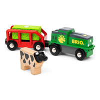 Thumbnail for Brio Farm Battery Train BRIO