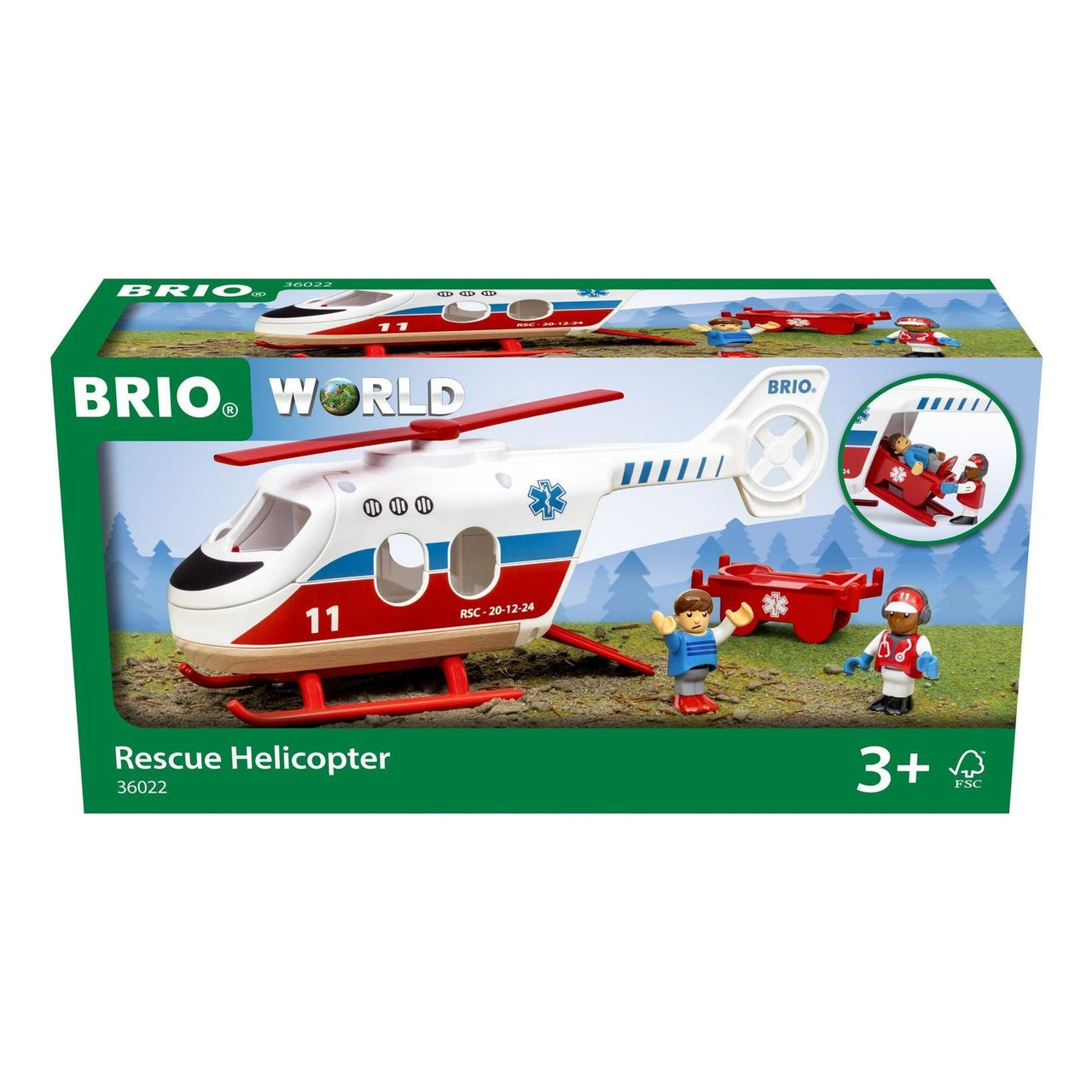 Brio Rescue Helicopter BRIO