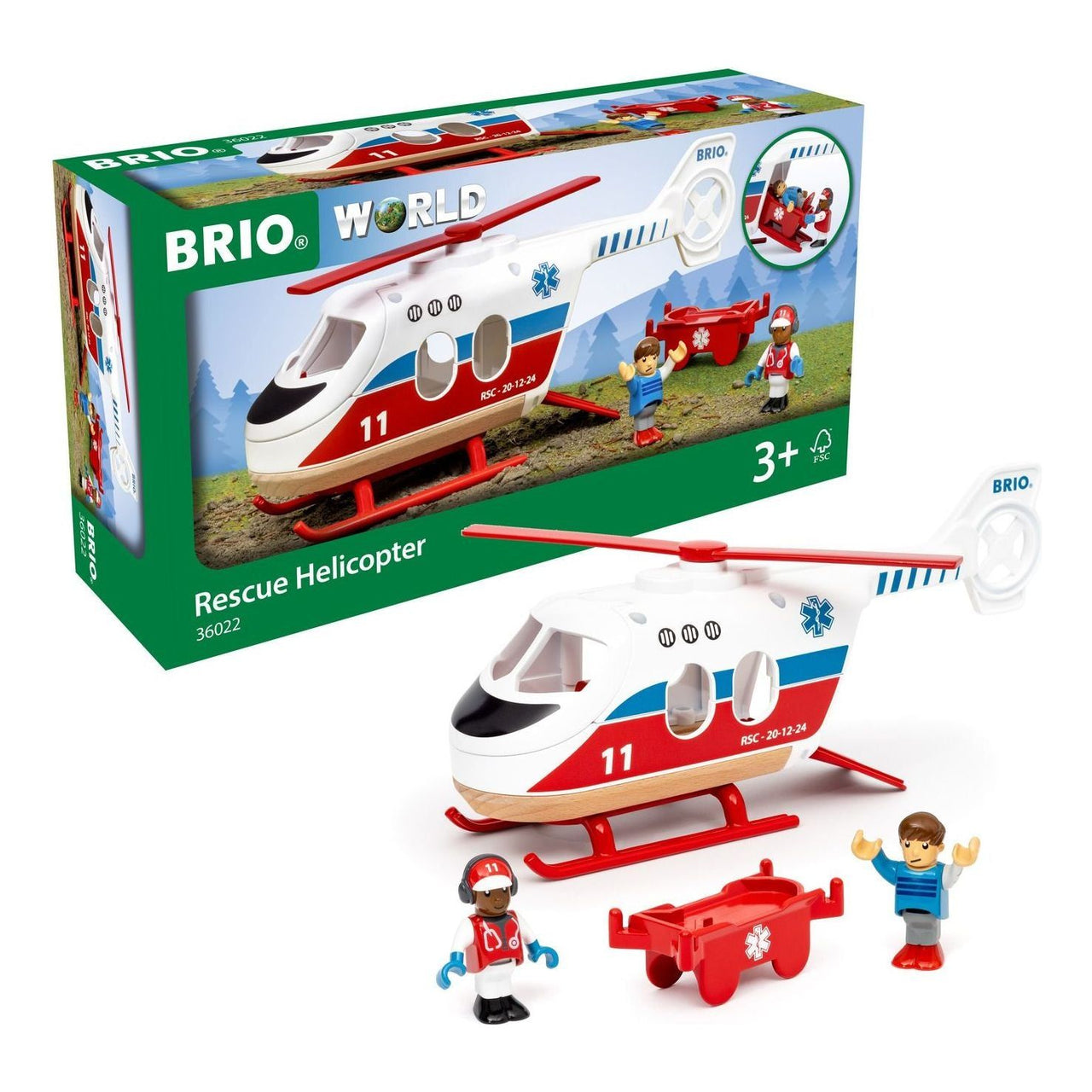 Brio Rescue Helicopter BRIO