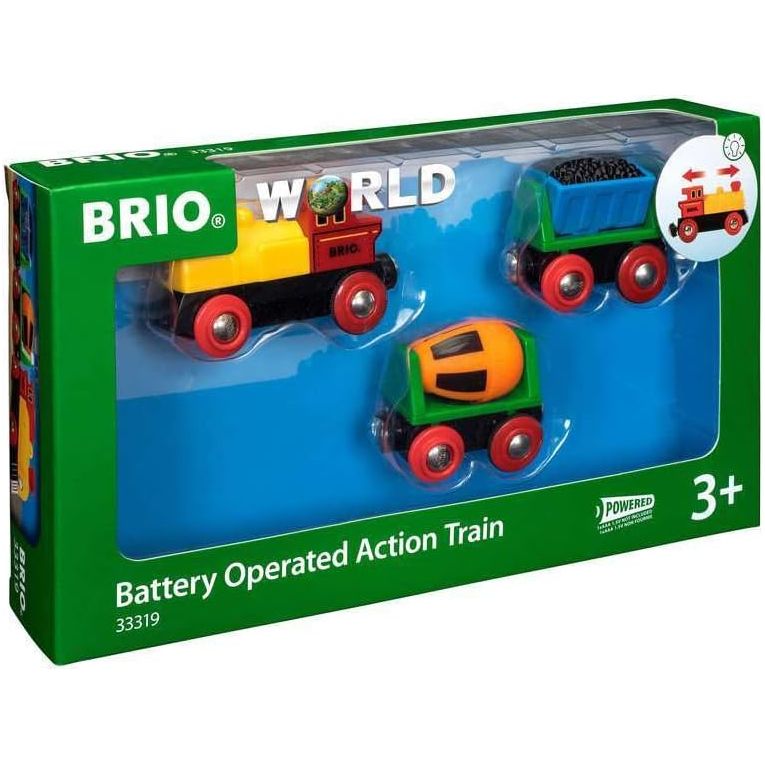 Brio World Battery Operated Action Train BRIO