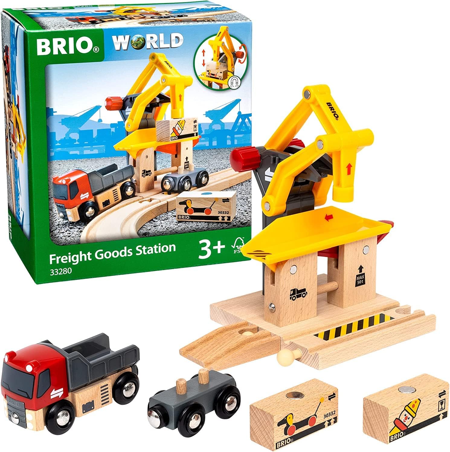 Brio World Freight Goods Station BRIO