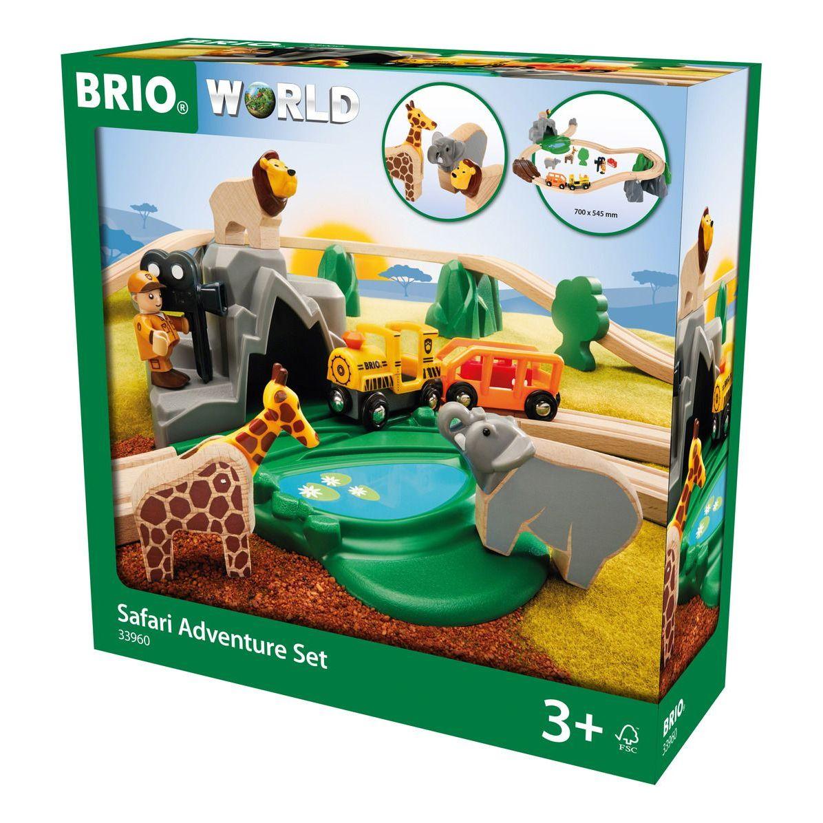 Brio World Safari Adventure Set BRIO