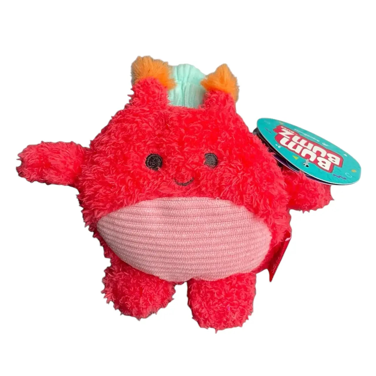 BumBumz 4.5" AquaBumz Plush - Chandler The Crab - Unicorn & Punkboi