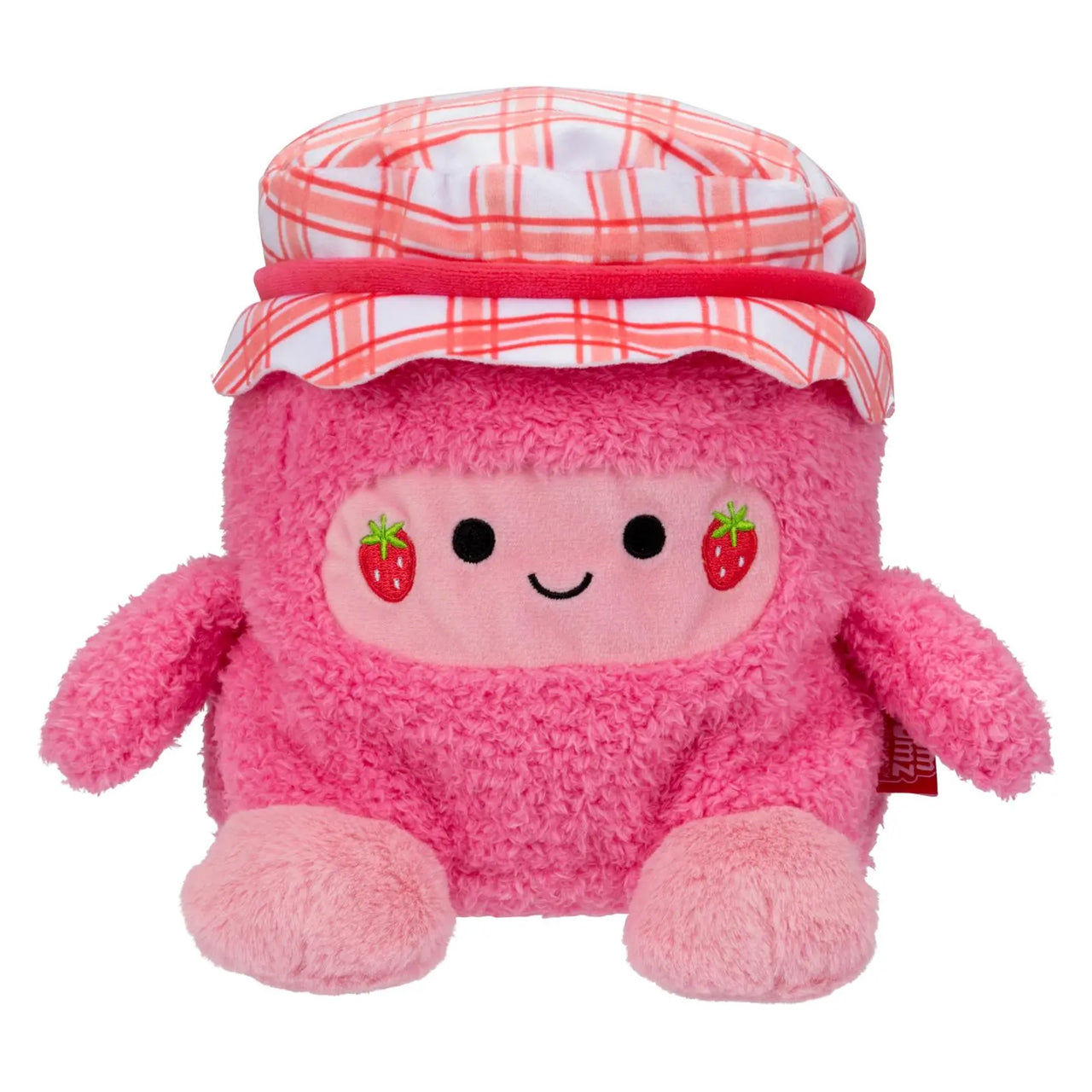 BumBumz 4.5" PicnicBumz Jenny the Strawberry Jam Jar Plush Bumbumz