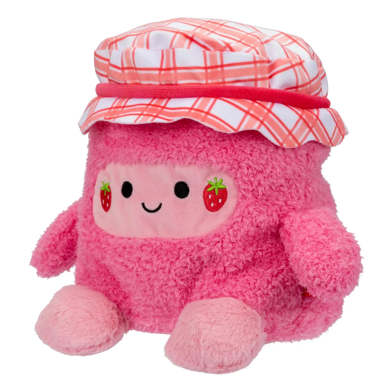 BumBumz 4.5" PicnicBumz Jenny the Strawberry Jam Jar Plush Bumbumz