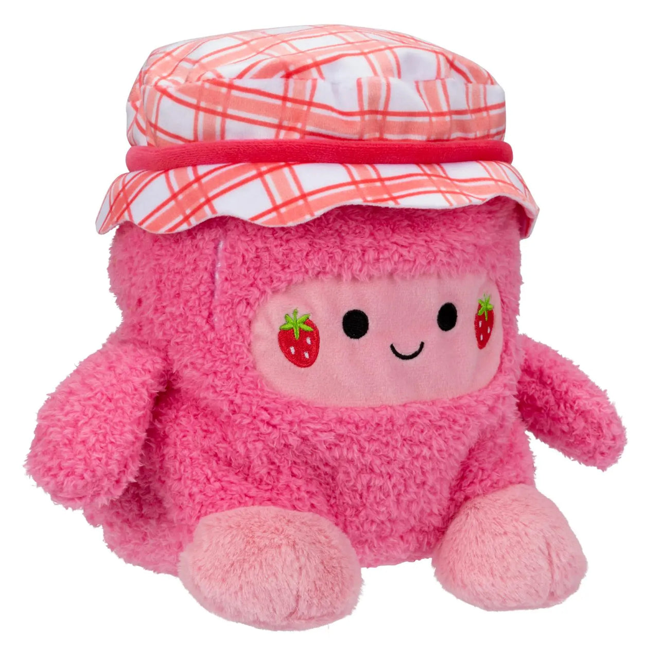 BumBumz 4.5" PicnicBumz Jenny the Strawberry Jam Jar Plush Bumbumz