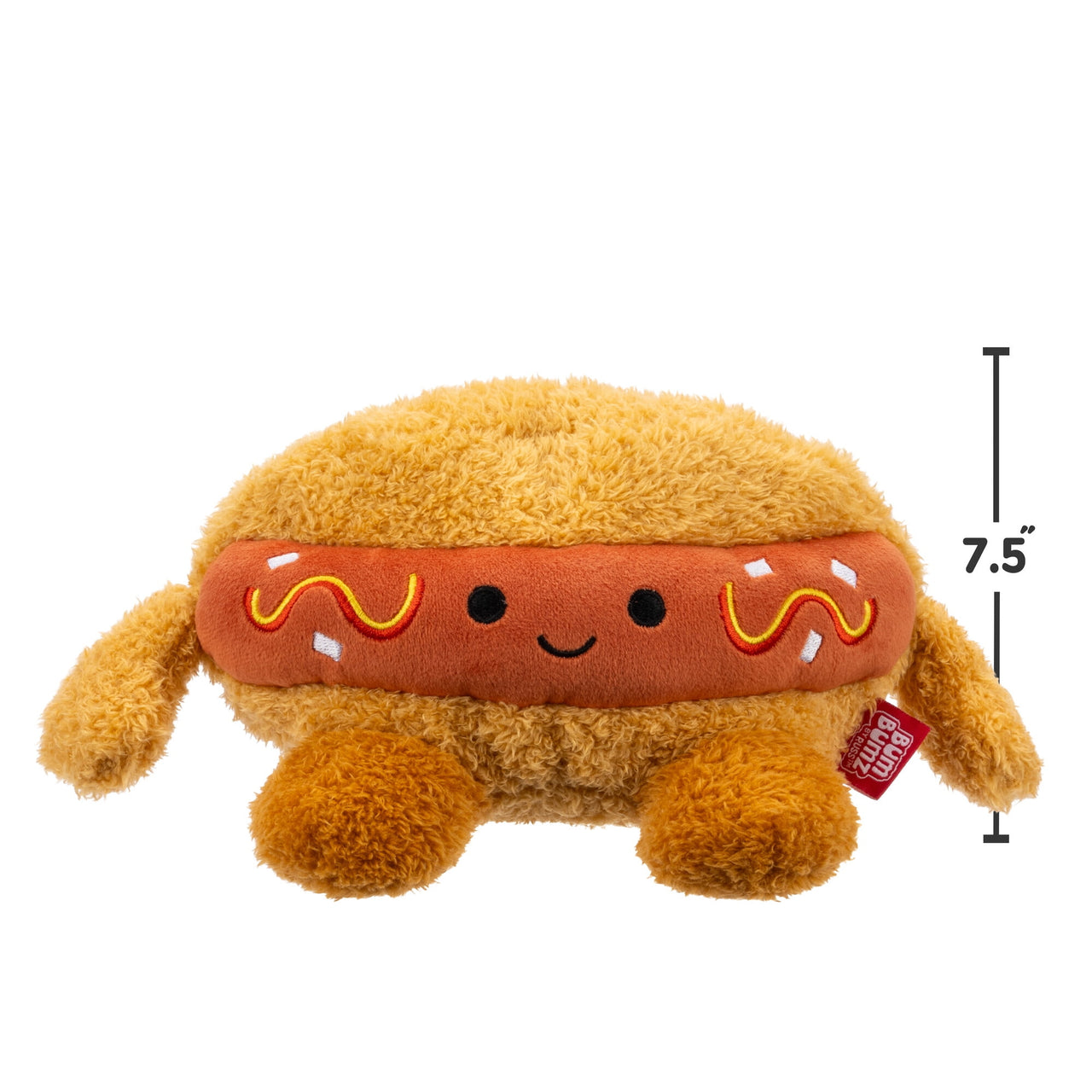 Bumbumz Plush Toy 7.5" Henry the Hot Dog Snack Bumz