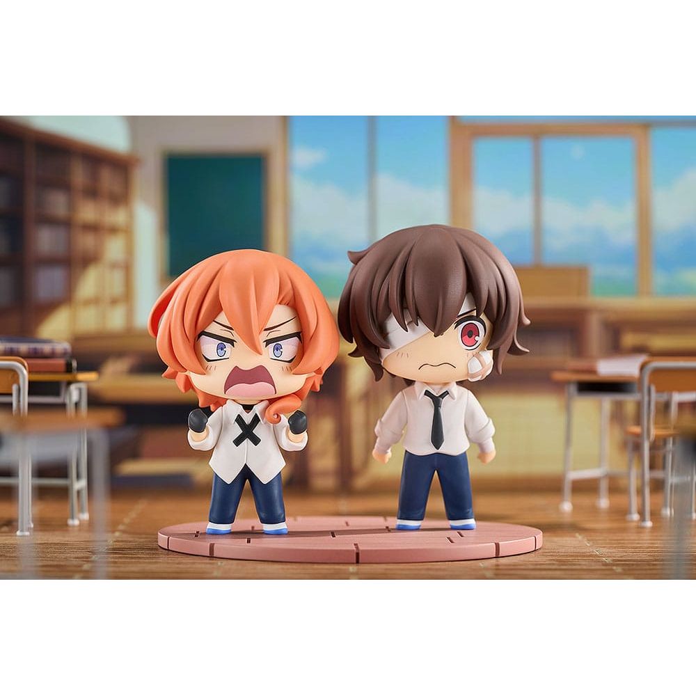 Bungo Stray Dogs Wan! Chibi Figures Osamu Dazai & Chuya Nakahara: Fourteen-Year-Old Ver. 8 cm Good Smile Company