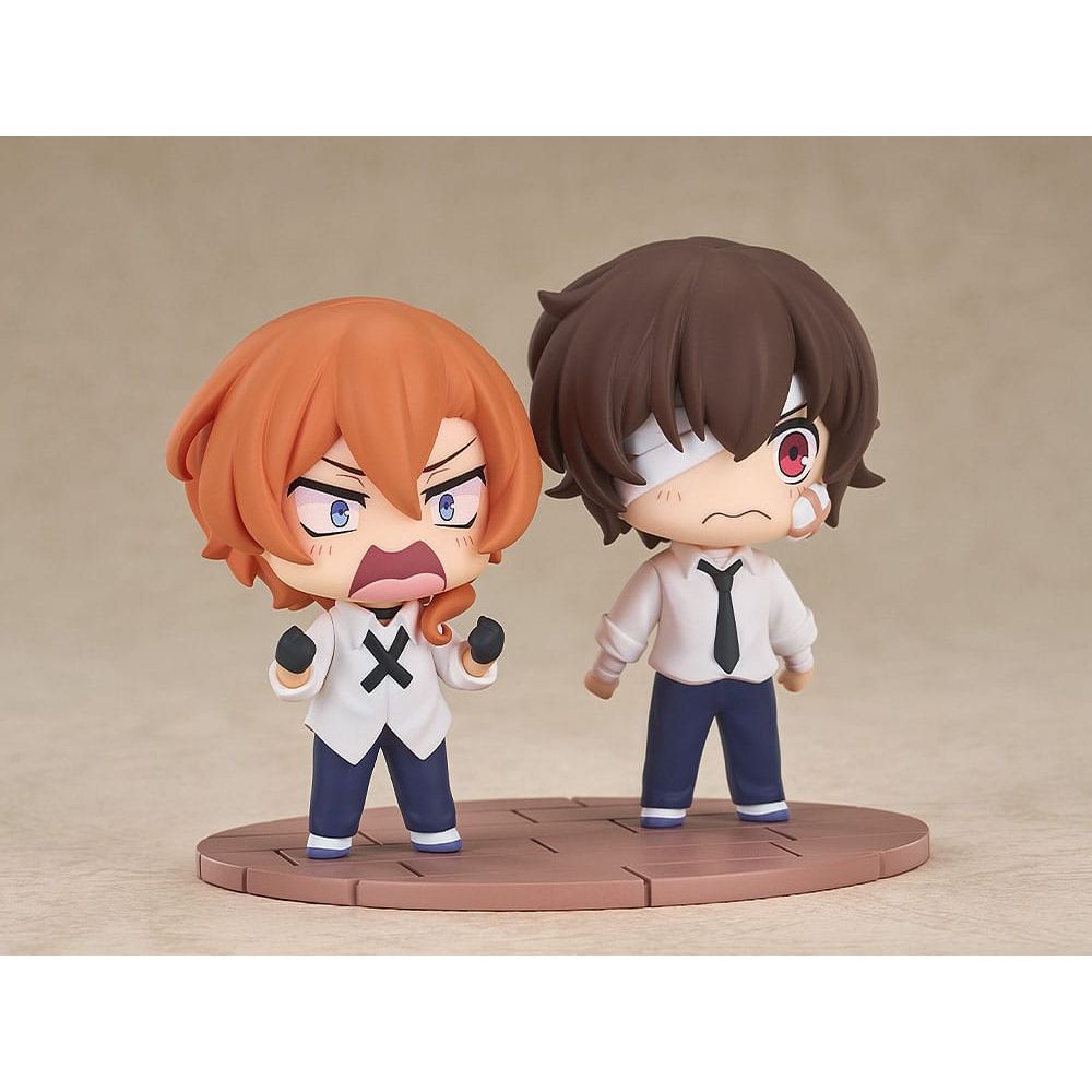 Bungo Stray Dogs Wan! Chibi Figures Osamu Dazai & Chuya Nakahara: Fourteen-Year-Old Ver. 8 cm Good Smile Company