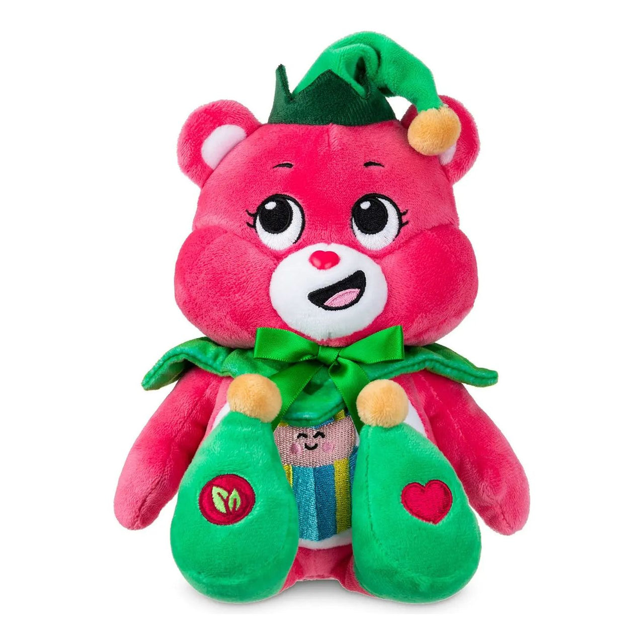 Care Bears 22cm Christmas Holiday Great Giving Elf Bear Plush Care Bears