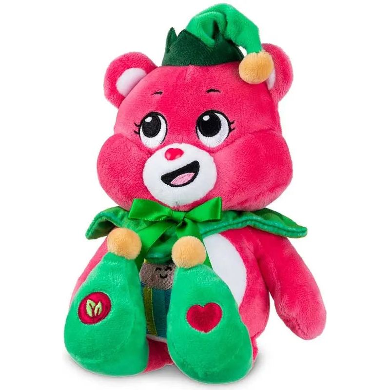 Care Bears 22cm Christmas Holiday Great Giving Elf Bear Plush Care Bears