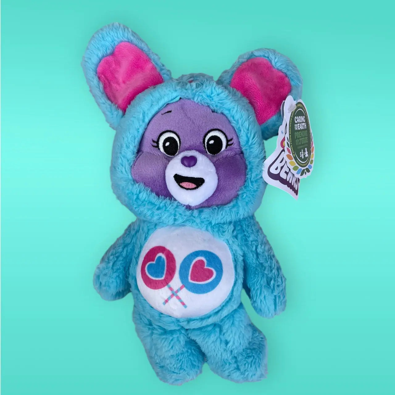 Care Bears 22cm Hoodie Plush Share Bunny Care Bears