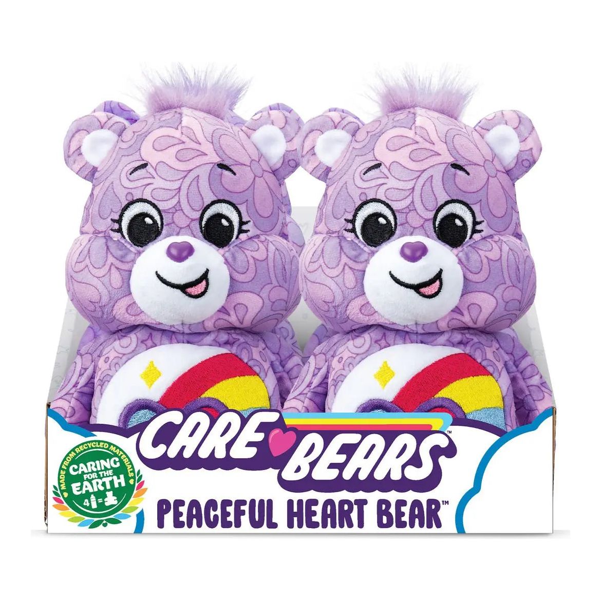 Care Bears 22cm Plush Peaceful Heart Bear Plush Care Bears