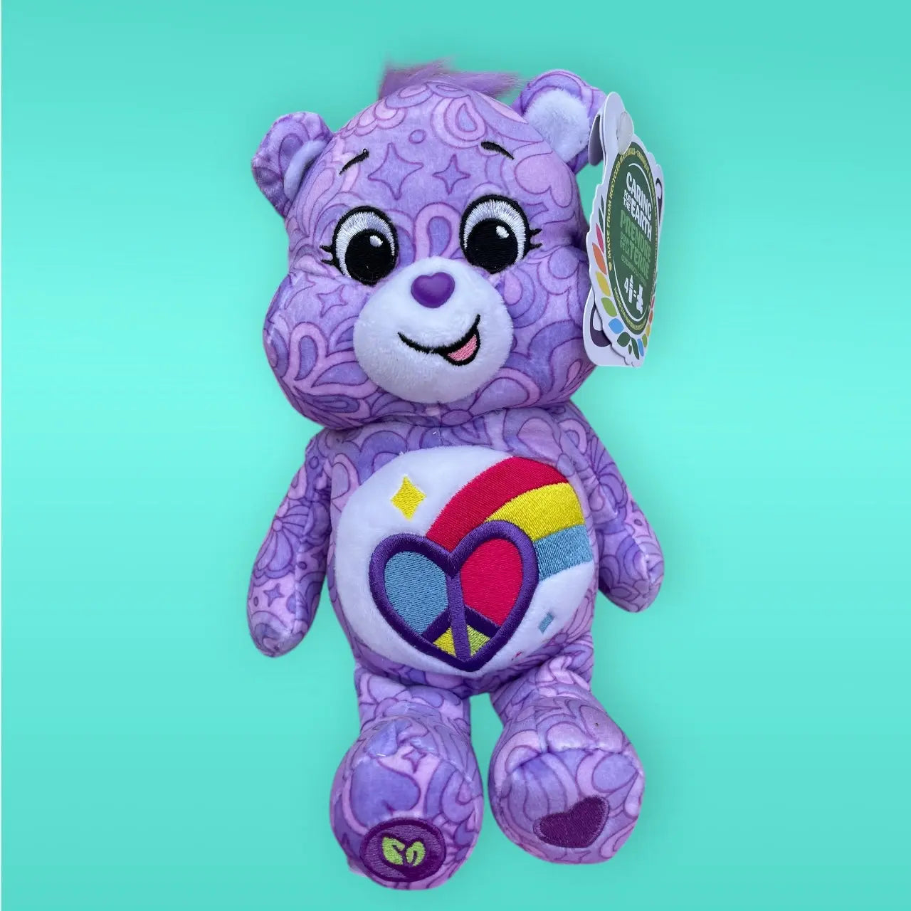 Care Bears 22cm Plush Peaceful Heart Bear Plush Care Bears