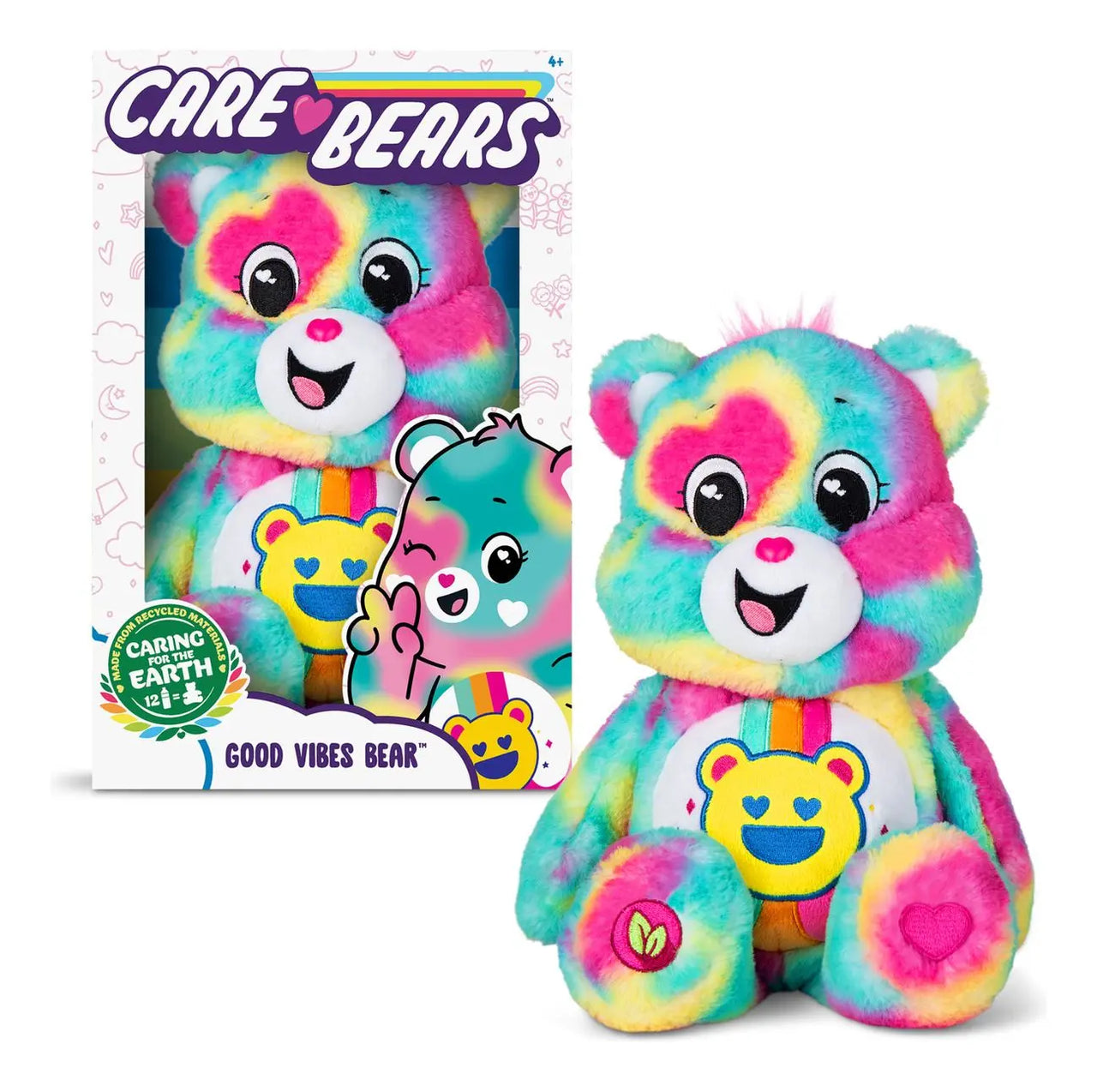 Care Bears 35cm Good Vibes Bear Plush Care Bears
