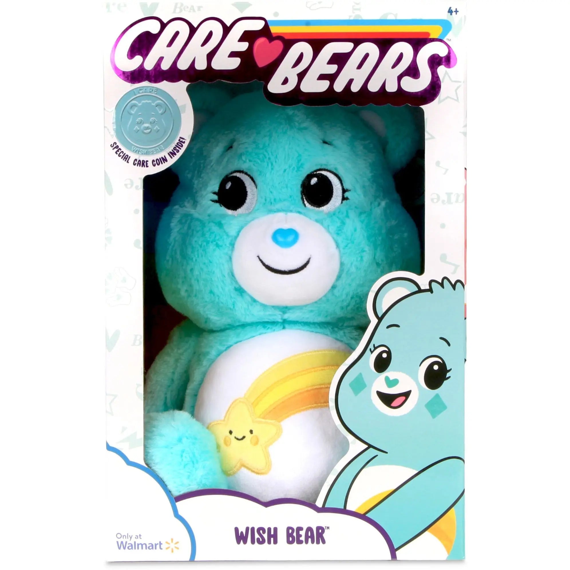 Care Bears 14" Wish Bear Plush Toy Care Bears