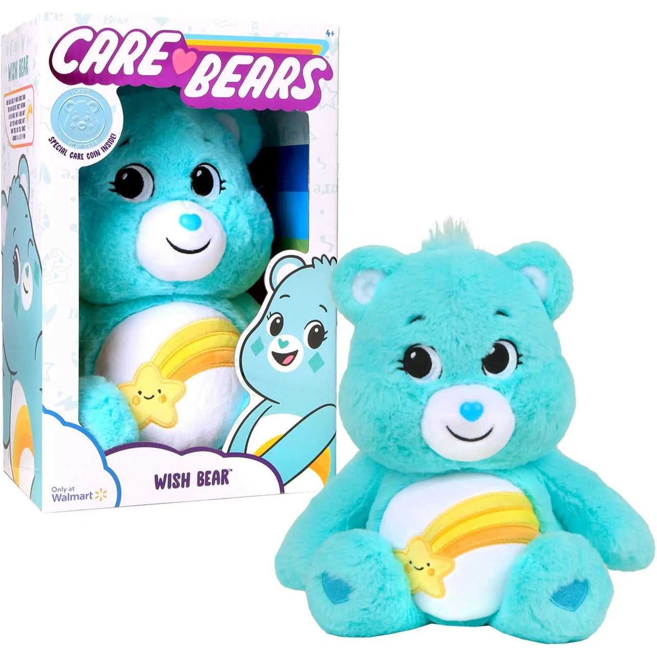 Care Bears 14" Wish Bear Plush Toy Care Bears