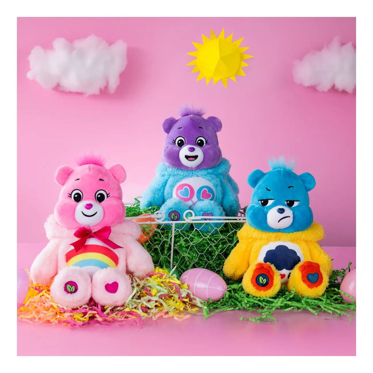 Care Bears Easter Spring Plush Grumpy Chick 22cm Care Bears