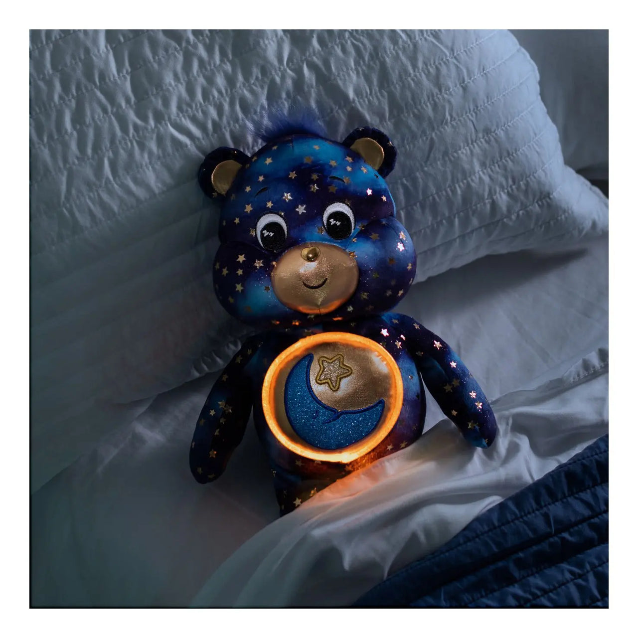 Care Bears Glowing Belly Bedtime Bear Plush Care Bears