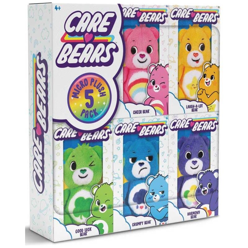 Care Bears Micro Collector Plush 5 Pack