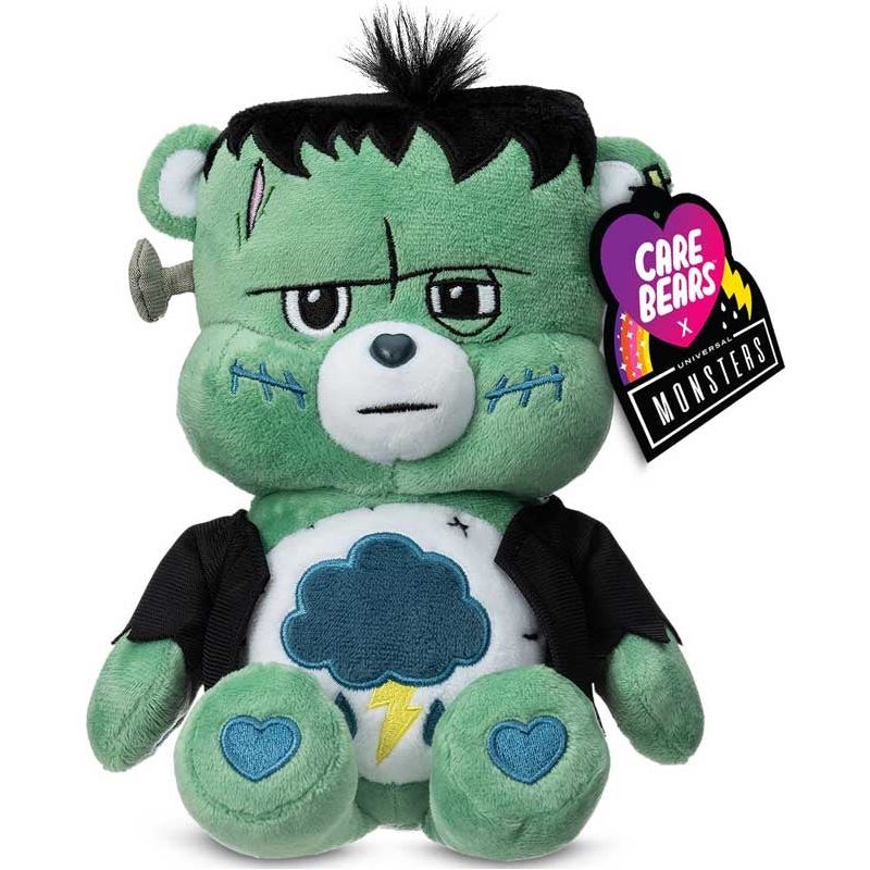 Care Bears 22cm Plush - Universal Monsters - Grumpy As Frankenstein’s Monster Care Bears