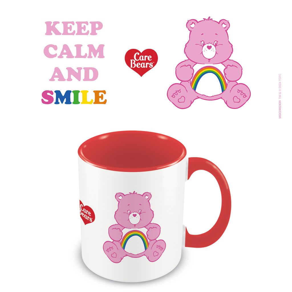 Care Bears (Cheer Bear) Keep Calm and Smile Mug