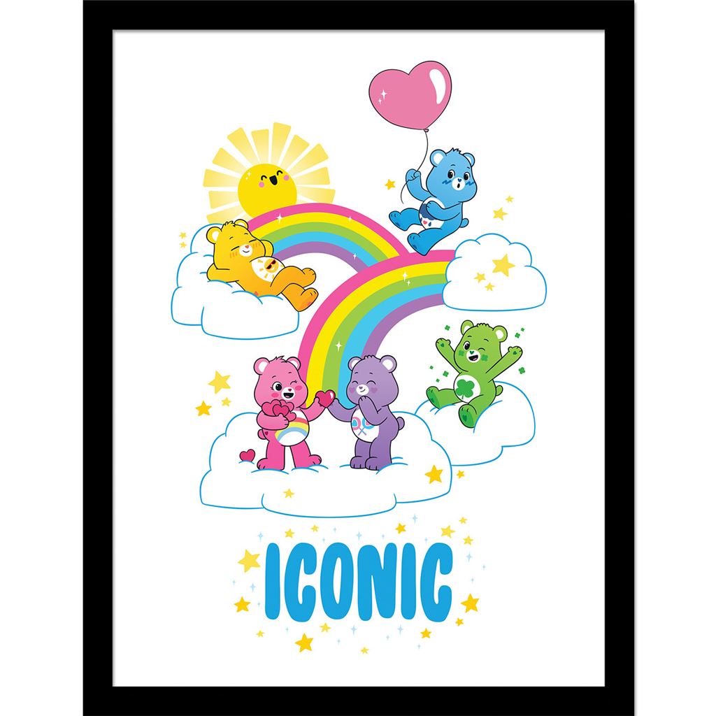 Care Bears (Iconic) Framed Wall Art Print