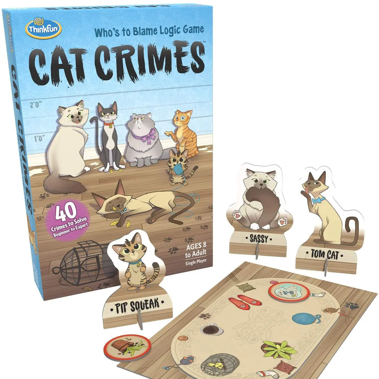 Cat Crimes Whos To Blame Logic Game Ravensburger