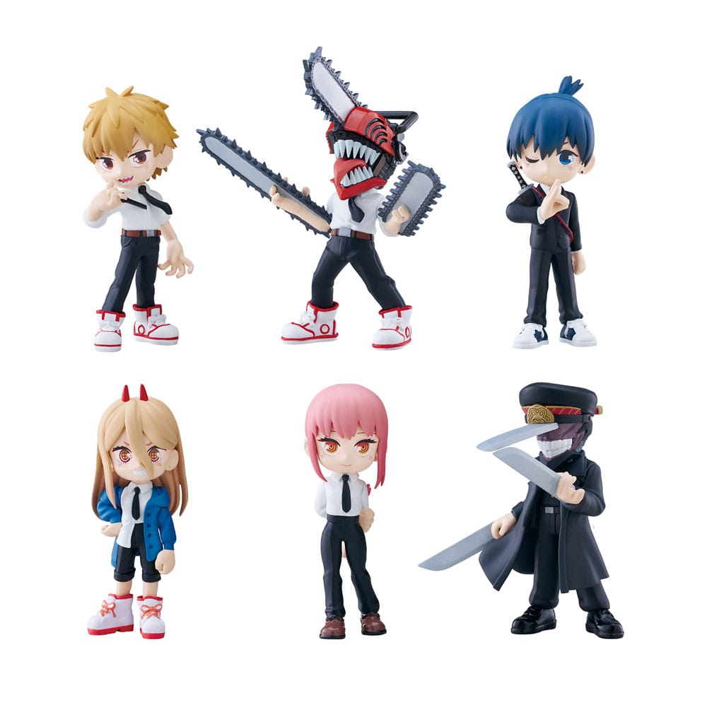 Chainsaw Man PVC Figures 9 cm 6 Pack Bushiroad