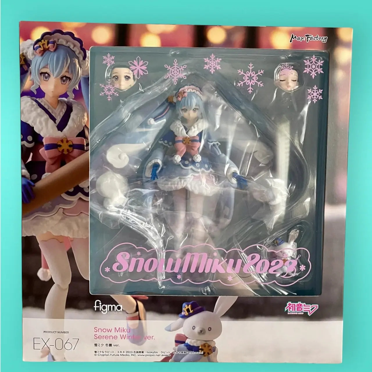 Character Vocal Series 01: Hatsune Miku Figma Action Figure Snow Miku: Serene Winter Ver. 13 cm Max Factory