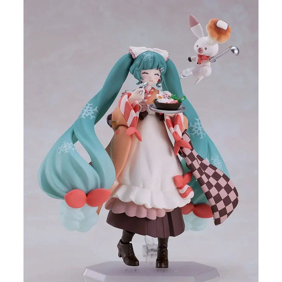 Character Vocal Series 01: Hatsune Miku Figma Action Figure Snow Miku: Winter Delicacy Ver. 14 cm Max Factory