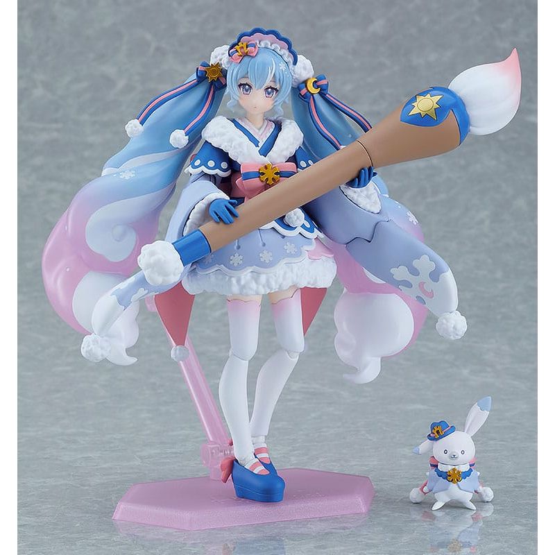 Character Vocal Series 01: Hatsune Miku Figma Action Figure Snow Miku: Serene Winter Ver. 13 cm Max Factory