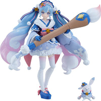 Thumbnail for Character Vocal Series 01: Hatsune Miku Figma Action Figure Snow Miku: Serene Winter Ver. 13 cm Max Factory