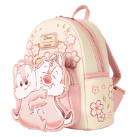 Thumbnail for Loungefly Chip 'n' Dale Cherry Blossoms Mini Backpack