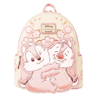 Thumbnail for Loungefly Chip 'n' Dale Cherry Blossoms Mini Backpack