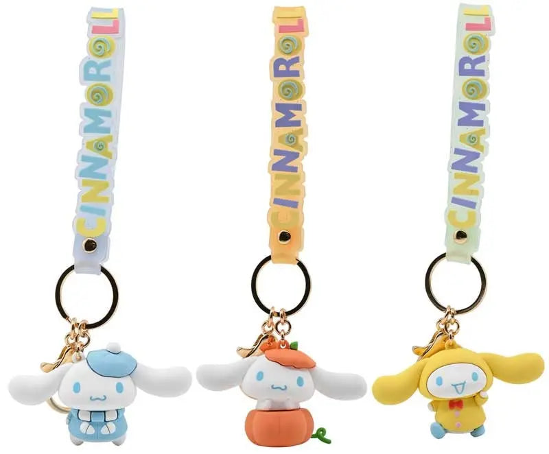 Cinnamoroll Four Seasons Series Keychain With Hand Strap Assorted Unicorn & Punkboi