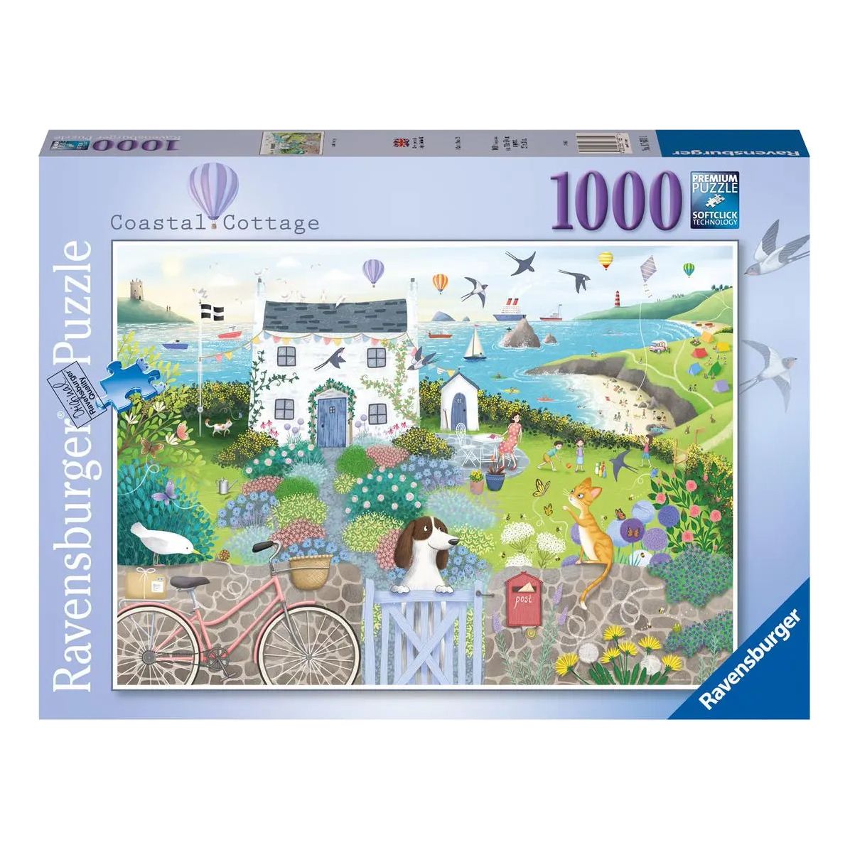Coastal Cottage 1000 Piece Jigsaw Puzzle Ravensburger